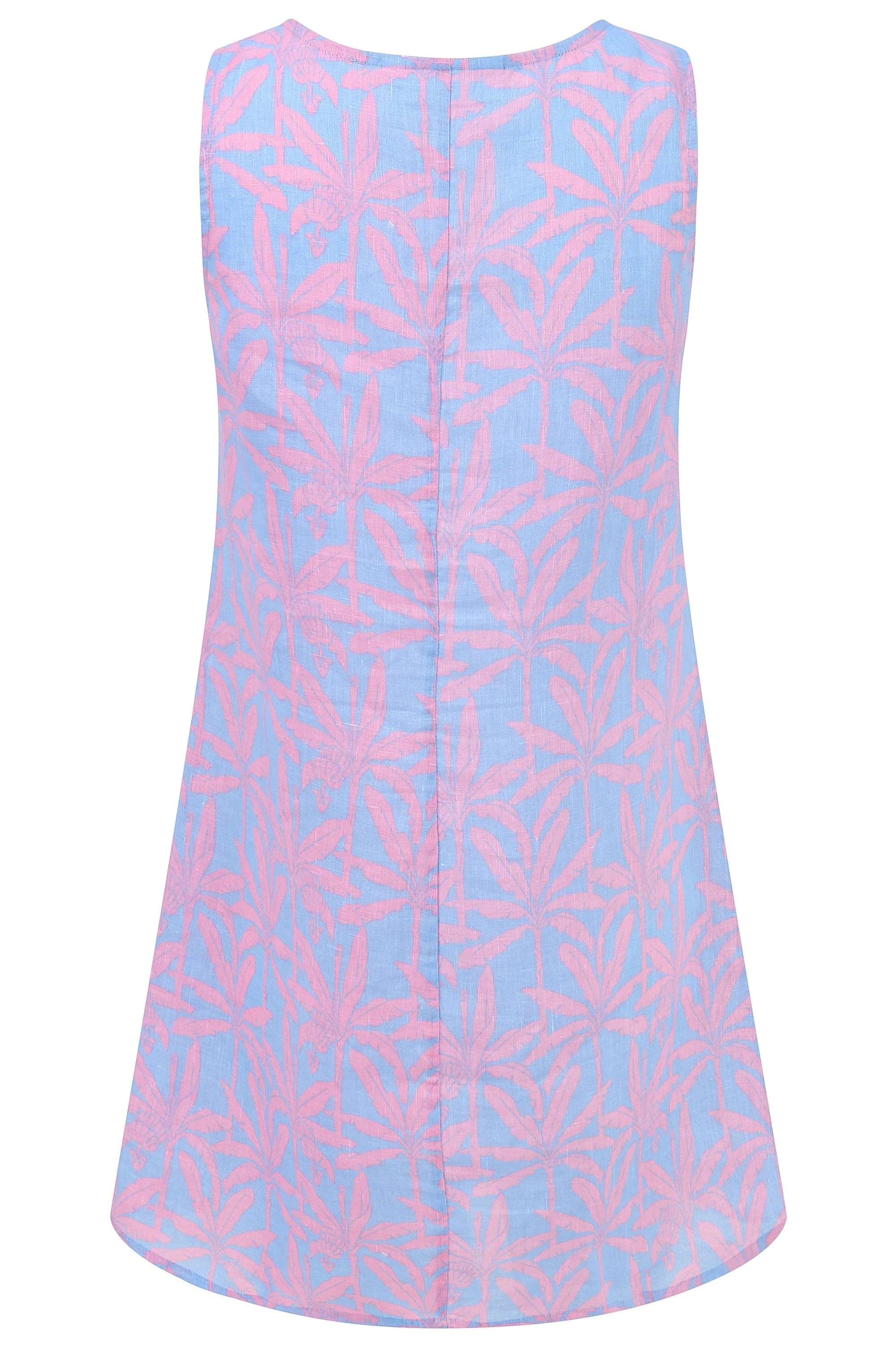 Linen Henny Dress BANANA TREE - Image 6