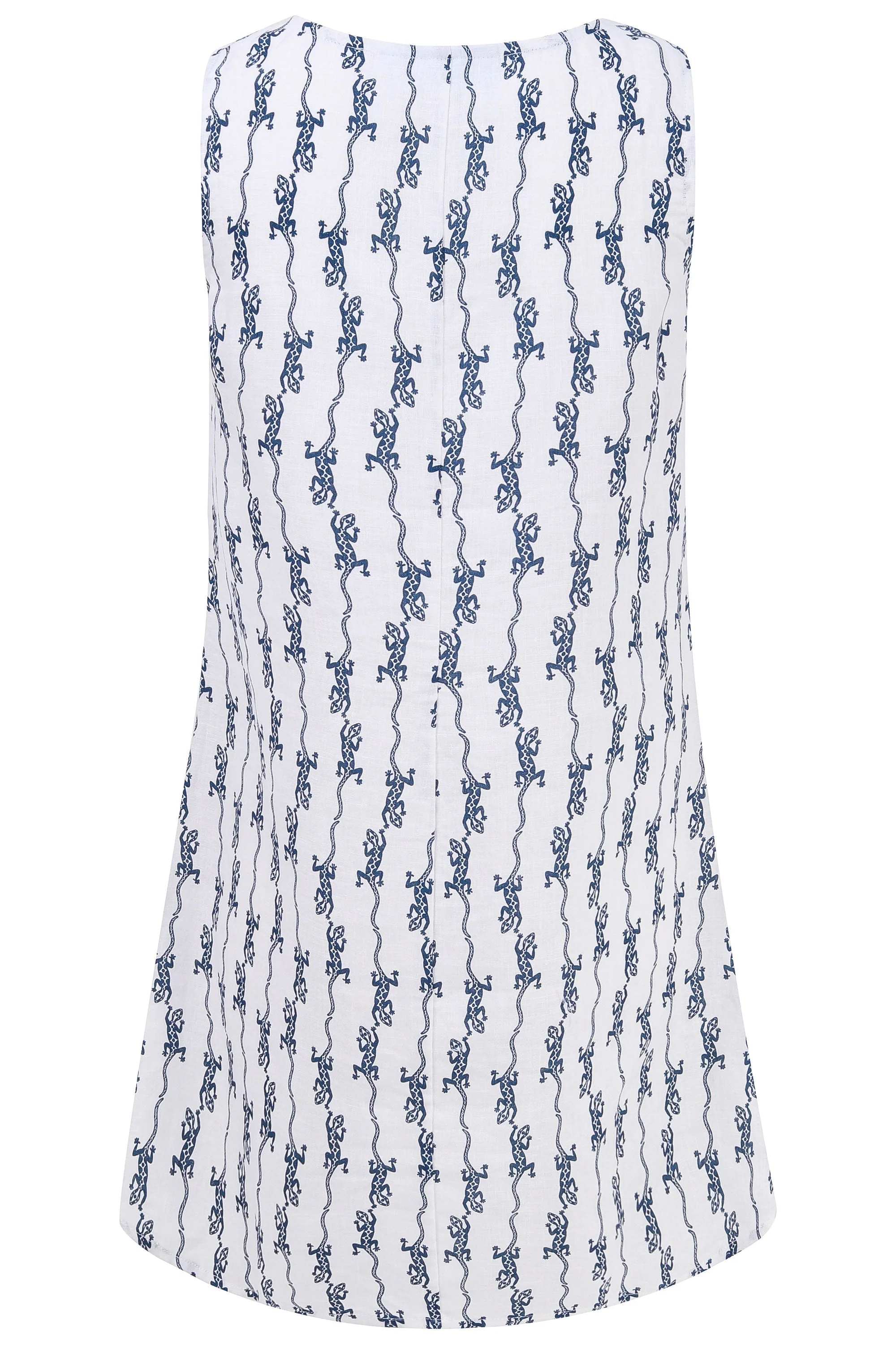 Linen Henny Dress GECKO - Image 6
