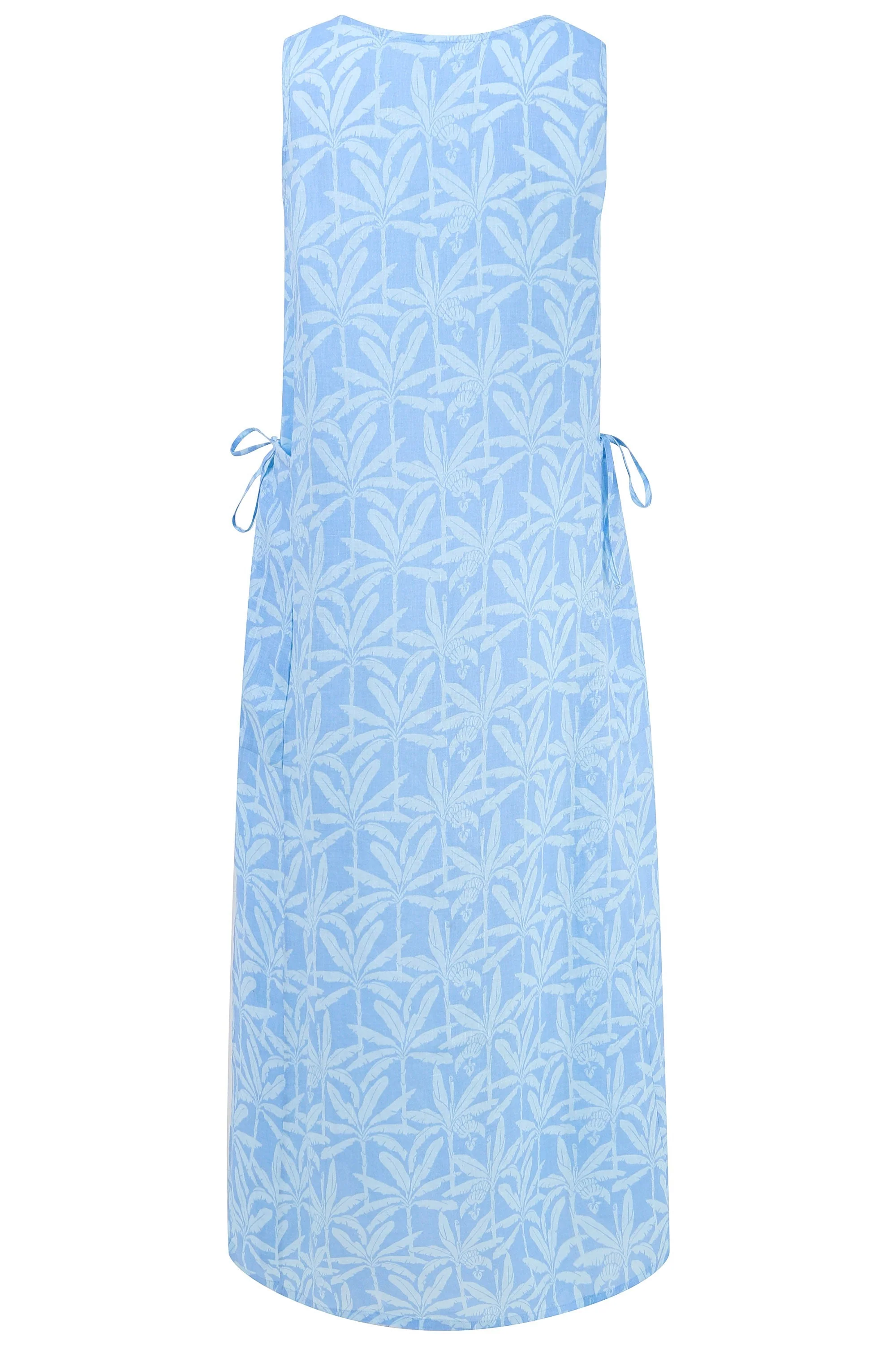 Linen Sun Dress BANANA TREE - Image 9