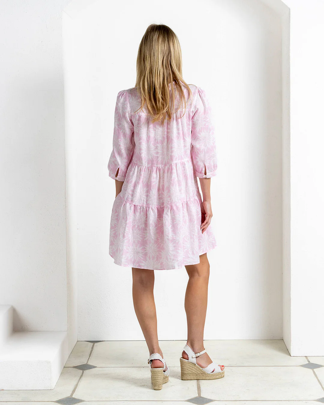 Linen Amy Dress AGAVE - Image 10